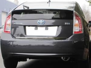 QAA - Toyota Prius 2010-2015, 4-door, Hatchback (1 piece Stainless Steel License Plate Bezel ) LP10135 QAA - Image 1