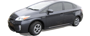 QAA - Toyota Prius 2010-2015, 4-door, Hatchback (1 piece Stainless Steel License Plate Bezel ) LP10135 QAA - Image 4