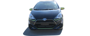 QAA - Toyota Prius C 2012-2019, 4-door, Hatchback (4 piece Stainless Steel Rocker Panel Trim, Lower Kit 1.5" Width On the doors Only, spans from the bottom of the door UP to the specified width.) TH12705 QAA - Image 5