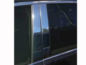 QAA - Chrysler Pacifica 2017-2020, 4-door, Minivan (4 piece Stainless Steel Pillar Post Trim ) PP57750 QAA - Image 1