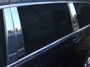 QAA - Chrysler Pacifica 2017-2020, 4-door, Minivan (6 piece Stainless Steel Pillar Post Trim Includes wide rear pillar ) PP57751 QAA - Image 1
