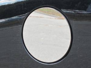 Chrome Trim - Fuel Door/Trim - QAA - Cadillac Escalade 2015-2020, 4-door, SUV (1 piece Stainless Steel Gas Door Cover Trim Warning: This is NOT a replacement cap. You MUST have existing gas door to install this piece ) GC55195 QAA