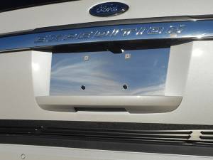 Ford Expedition 2015-2017, 4-door, SUV (1 piece Stainless Steel License Plate Bezel ) LP55383 QAA