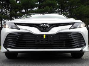 Toyota Camry 2018-2020, 4-door, Sedan, ONLY fits L, LE, XLE, L Hybrid, LE Hybrid, XLE Hybrid (1 piece Stainless Steel Front Grille Accent Trim ) SG18130 QAA