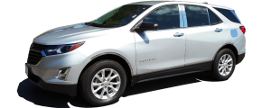 QAA - Chevrolet Equinox 2018-2020, 4-door, SUV (2 piece Stainless Steel Rear Window Trim ) RW58160 QAA - Image 2