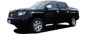 QAA - Honda Ridgeline 2006-2014, 4-door, Pickup Truck (8 piece Chrome Plated ABS plastic Door Handle Cover Kit Does NOT include passenger key access ) DH25240 QAA - Image 2