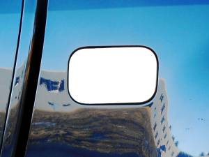 Chrome Trim - Fuel Door/Trim - QAA - Chevrolet Colorado 2015-2020, 4-door, Pickup Truck (1 piece Stainless Steel Gas Door Cover Trim Warning: This is NOT a replacement cap. You MUST have existing gas door to install this piece ) GC55150 QAA