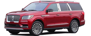 QAA - Lincoln Navigator 2018-2020, 4-door, SUV (4 piece Stainless Steel Pillar Post Trim Includes keyless entry touch pad access ) PP58383 QAA - Image 2