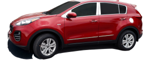 QAA - Kia Sportage 2017-2020, 4-door, SUV (4 piece Stainless Steel Door Handle Accent Trim ) DH17836 QAA - Image 2