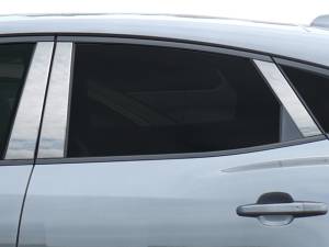 Jaguar E-Pace 2018-2020, 4-door, SUV (6 piece Stainless Steel Pillar Post Trim ) PP18091 QAA