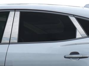 QAA - Jaguar E-Pace 2018-2020, 4-door, SUV (8 piece Stainless Steel Pillar Post Trim Includes Rear Triangle piece ) PP18092 QAA - Image 1