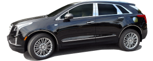 QAA - Cadillac XT5 2017-2020, 4-door, SUV (1 piece Stainless Steel License Plate Bezel ) LP57260 QAA - Image 2