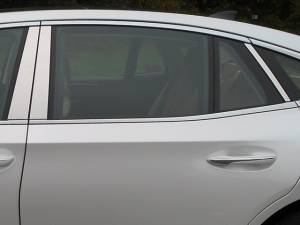 Lexus LS500 2018-2020, 4-door, Sedan (6 piece Stainless Steel Pillar Post Trim ) PP18101 QAA