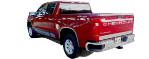 QAA - Chevrolet Silverado 2019-2020, 2-door, 4-door, Pickup Truck, 1500 (1 piece Stainless Steel Tailgate Accent Trim 4" Width ) RT59170 QAA - Image 3