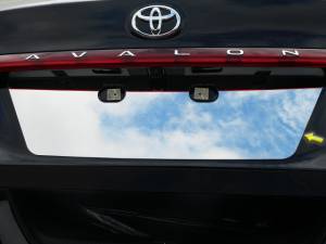 QAA - Toyota Avalon 2019-2020, 4-door, Sedan (1 piece Stainless Steel License Plate Bezel ) LP19165 QAA - Image 1