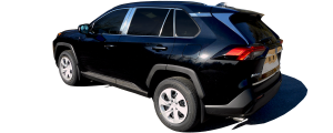 QAA - Toyota Rav4 2019-2020, 4-door, SUV (12 piece Stainless Steel Pillar Post Trim Includes Front Triangle piece ) PP19184 QAA - Image 3