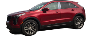 QAA - Cadillac XT4 2019-2020, 4-door, SUV (4 piece Stainless Steel Pillar Post Trim ) PP59210 QAA - Image 2