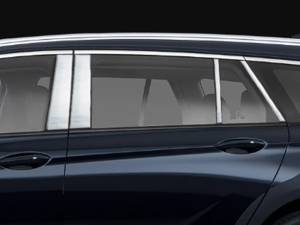 QAA - Buick Regal 2018-2020, 4-door, Fits TourX, Does NOT fit Sportback, GS (8 piece Stainless Steel Pillar Post Trim ) PP58579 QAA