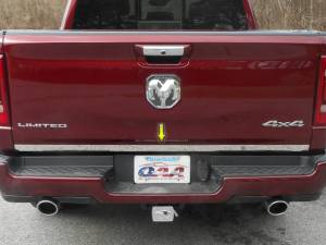 QAA - Ram Trucks Ram 2019-2020, 4-door, Pickup Truck, 1500 (1 piece Stainless Steel Tailgate Accent Trim 1.5" Width ) RT59935 QAA - Image 1