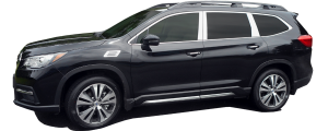 QAA - Subaru Ascent 2019-2020, 4-door, Crossover SUV (4 piece Stainless Steel Pillar Post Trim ) PP19455 QAA - Image 2