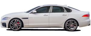 QAA - Jaguar XF 2016-2020, 4-door, Sedan (8 piece Stainless Steel Pillar Post Trim Includes triangle piece ) PP16099 QAA - Image 2