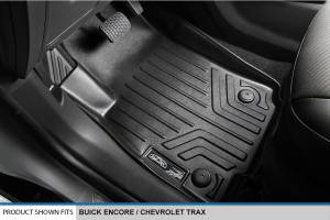 Maxliner USA - MAXLINER Custom Fit Floor Mats 2 Row Liner Set Black for 2013-2019 Buick Encore / 2014-2019 Chevrolet Trax - Image 2