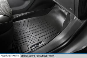 Maxliner USA - MAXLINER Custom Fit Floor Mats 2 Row Liner Set Black for 2013-2019 Buick Encore / 2014-2019 Chevrolet Trax - Image 3