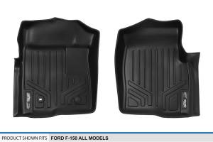 Maxliner USA - MAXLINER Custom Fit Floor Mats 1st Row Liner Set Black for 2009-2010 Ford F-150 - All Models - Image 4