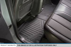 Maxliner USA - MAXLINER Custom Fit Floor Mats 2 Row Liner Set Black for 2009-2010 Ford F-150 SuperCab Non Flow-Through Center Console - Image 4