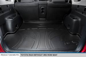 Maxliner USA - MAXLINER Custom Fit Floor Mats 2 Rows and Cargo Liner Set Black for 2006-2012 Toyota RAV4 without 3rd Row Seat - Image 5