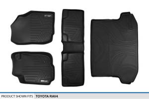 Maxliner USA - MAXLINER Custom Fit Floor Mats 2 Rows and Cargo Liner Set Black for 2006-2012 Toyota RAV4 without 3rd Row Seat - Image 6