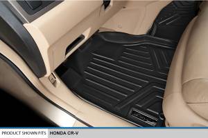 Maxliner USA - MAXLINER Custom Fit Floor Mats 2 Row Liner Set Black for 2007-2011 Honda CR-V - Image 2