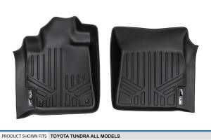 Maxliner USA - MAXLINER Custom Fit Floor Mats 1st Row Liner Set Black for 2007-2011 Toyota Tundra - All Models - Image 4