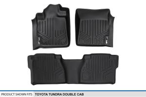 Maxliner USA - MAXLINER Custom Fit Floor Mats 2 Row Liner Set Black for 2007-2011 Toyota Tundra Double Cab - Image 5