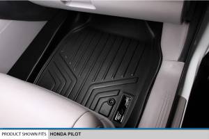 Maxliner USA - MAXLINER Custom Fit Floor Mats 2 Row Liner Set Black for 2009-2015 Honda Pilot - Image 3