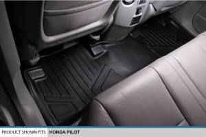 Maxliner USA - MAXLINER Custom Fit Floor Mats 2 Row Liner Set Black for 2009-2015 Honda Pilot - Image 4