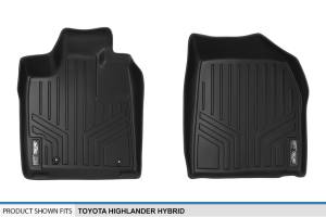 Maxliner USA - MAXLINER Custom Fit Floor Mats 1st Row Liner Set Black for 2008-2013 Toyota Highlander Hybrid Only - Image 4