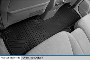 Maxliner USA - MAXLINER Custom Fit Floor Mats 3 Row Liner Set Black for 2008-2013 Toyota Highlander Hybrid Only - Image 4