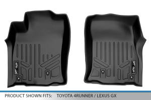 Maxliner USA - MAXLINER Custom Fit Floor Mats 1st Row Liner Set Black for 2010-2012 Toyota 4Runner / 2010-2013 Lexus GX460 - Image 4