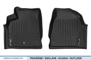 Maxliner USA - MAXLINER Custom Fit Floor Mats 1st Row Liner Set Black for Traverse / Enclave / Acadia / Outlook - Image 4