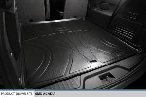 Maxliner USA - MAXLINER Floor Mats 3 Rows and Cargo Liner Behind 2nd Row Set Black for GMC Acadia/Saturn Outlook with 2nd Row Bucket Seats - Image 5