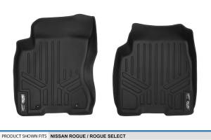 Maxliner USA - MAXLINER Custom Fit Floor Mats 1st Row Liner Set Black for 2008-2013 Nissan Rogue / 2014-2015 Rogue Select - Image 4