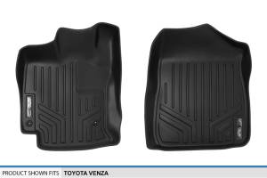 Maxliner USA - MAXLINER Custom Fit Floor Mats 1st Row Liner Set Black for 2009-2011 Toyota Venza - All Models - Image 4