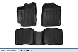 Maxliner USA - MAXLINER Custom Fit Floor Mats 2 Row Liner Set Black for 2009-2011 Toyota Venza - All Models - Image 5