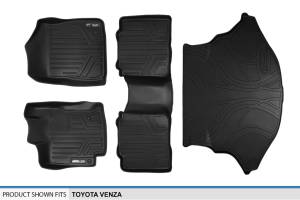 Maxliner USA - MAXLINER Custom Fit Floor Mats 2 Rows and Cargo Liner Set Black for 2009-2011 Toyota Venza - All Models - Image 6