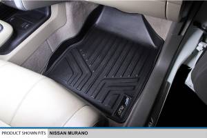 Maxliner USA - MAXLINER Custom Fit Floor Mats 2 Row Liner Set Black for 2009-2014 Nissan Murano - All Models - Image 3