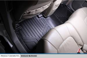 Maxliner USA - MAXLINER Custom Fit Floor Mats 2 Row Liner Set Black for 2009-2014 Nissan Murano - All Models - Image 4