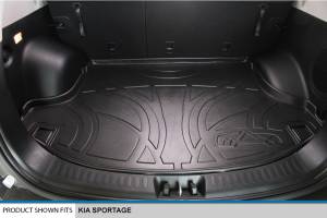 Maxliner USA - MAXLINER Custom Fit Floor Mats 2 Rows and Cargo Liner Set Black for 2011-2013 Kia Sportage - All Models - Image 5