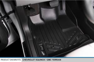 Maxliner USA - MAXLINER Custom Floor Mats 1st Row Liner Set Black for 2010-2011 Chevrolet Equinox / GMC Terrain (Dual Front Floor Hooks) - Image 2