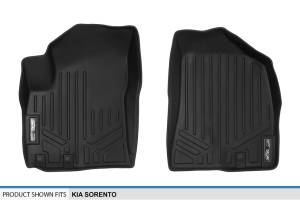 Maxliner USA - MAXLINER Custom Fit Floor Mats 1st Row Liner Set Black for 2011-2013 Kia Sorento - All Models - Image 4